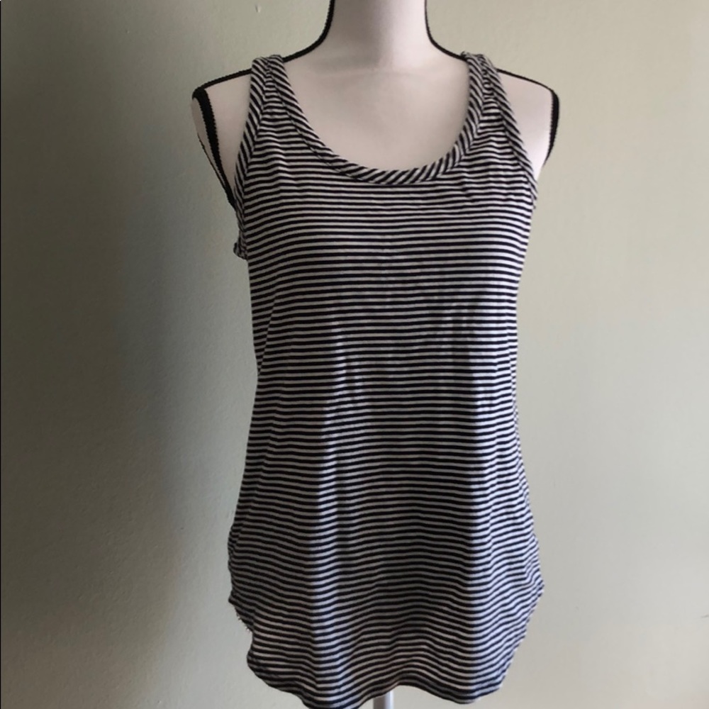 Loft striped tank top